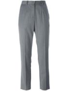 Wood Wood 'leonor' Trousers, Women's, Size: 36, Grey, Polyester/wool/spandex/elastane