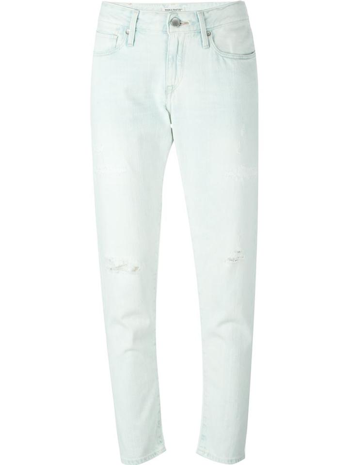 Levi S: Made & Crafted Distressed Jeans, Women's, Size: 27, Blue, Cotton
