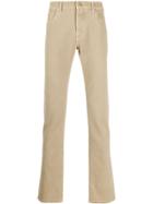 Jacob Cohen Straight Leg Denim Jeans - Brown