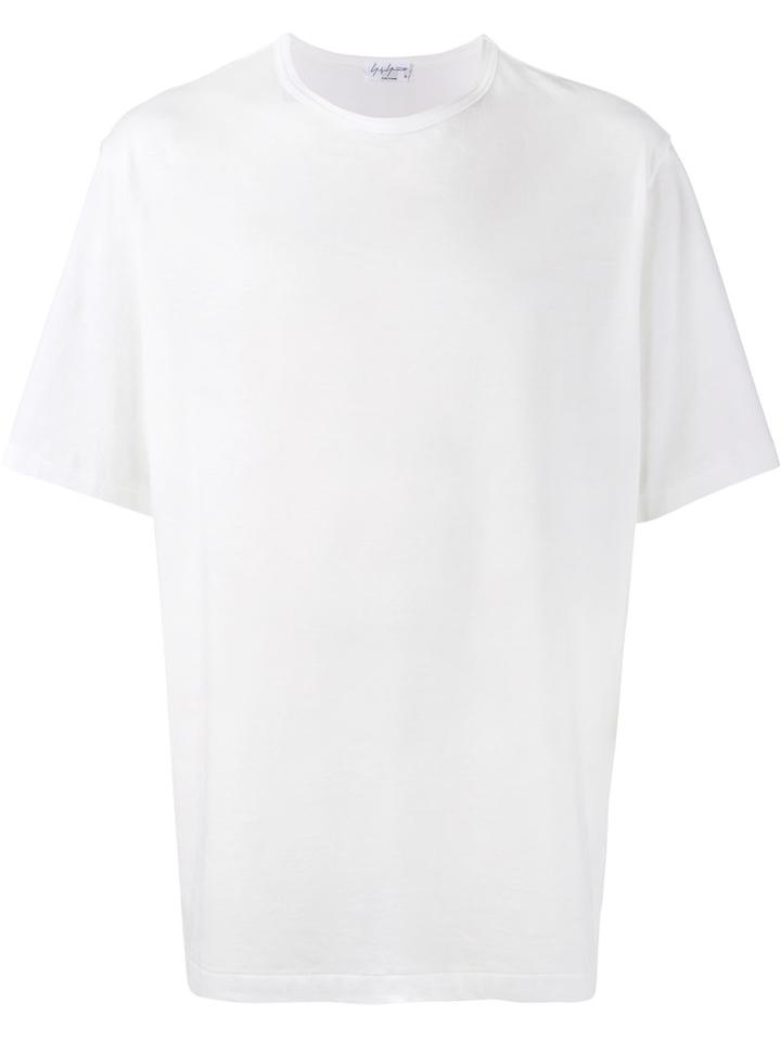 Yohji Yamamoto - Staff Printed Short Sleeve T-shirt - Men - Cotton - 3, White, Cotton