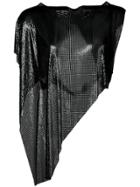 Fannie Schiavoni Asymmetric Top - Black
