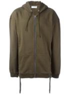 Faith Connexion Zipped Hoodie, Men's, Size: Xs, Green, Cotton