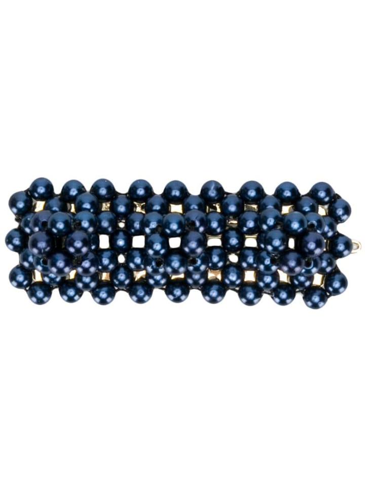 Shrimps Antonia Beaded Hair Clip - Blue