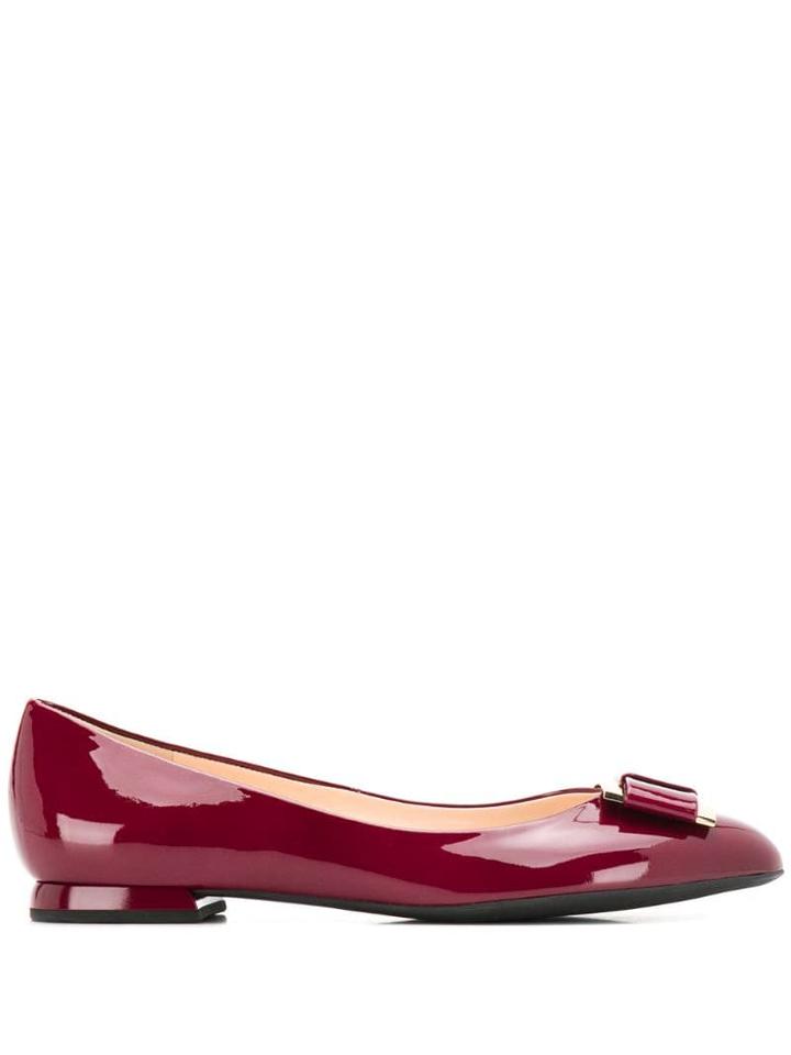 Hogl Delight Ballerina Shoes - Red