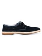 Dolce & Gabbana Perforated Suede Lace-up Espadrilles