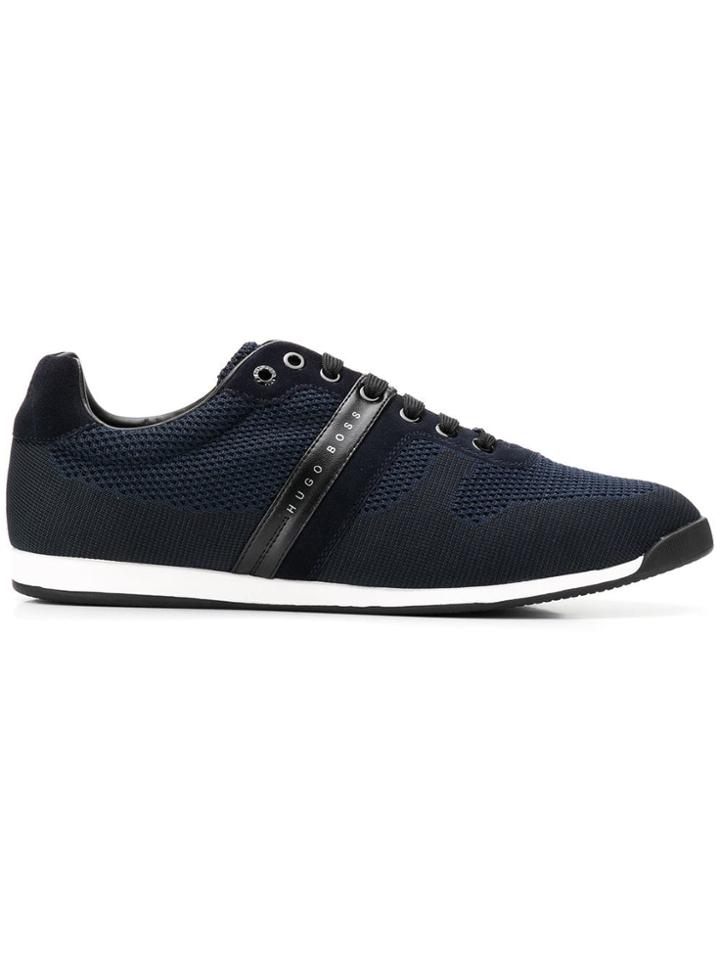 Boss Hugo Boss Side Logo Sneakers - Blue