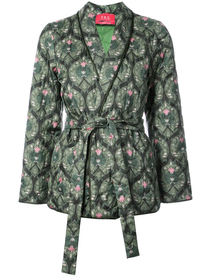 F.r.s For Restless Sleepers Pyjama Jacket - Green