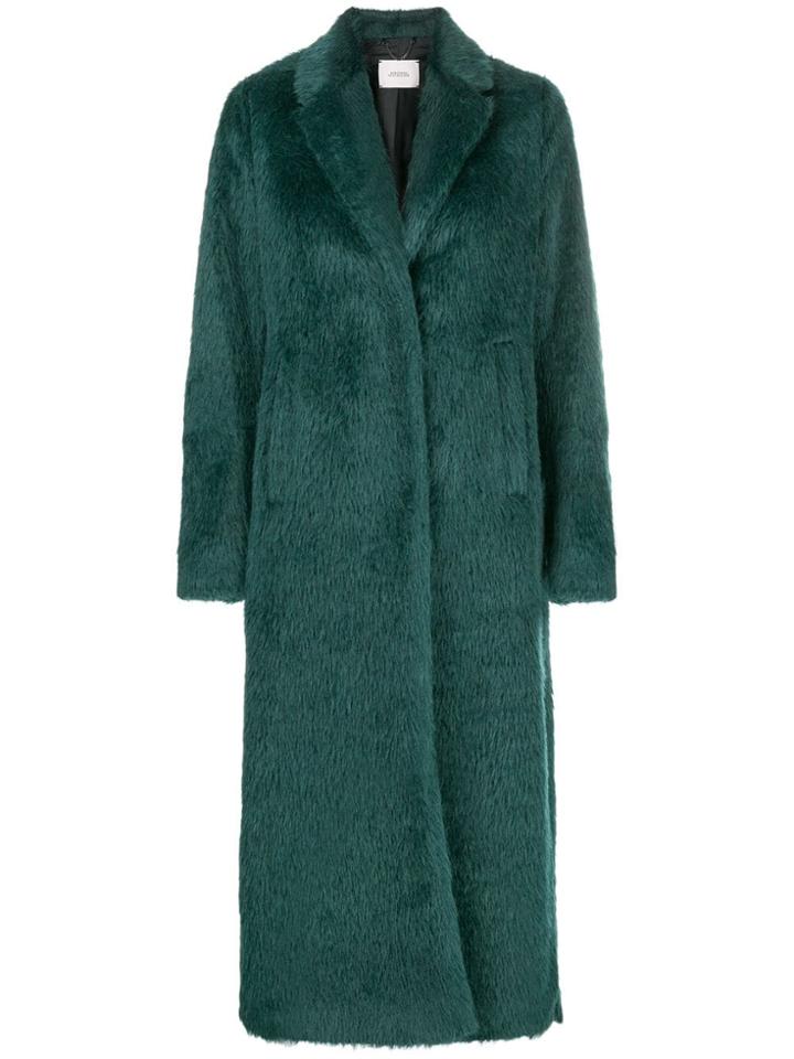 Dorothee Schumacher Single Breasted Coat - Green