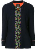 Chanel Pre-owned Bouclé Jacket - Blue