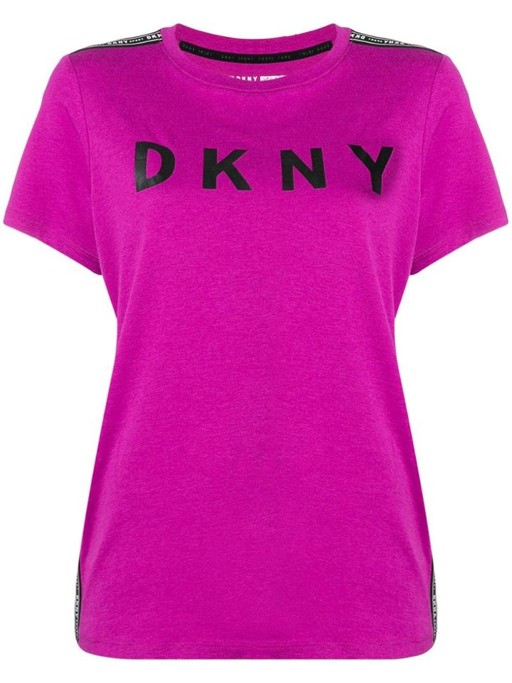 Dkny Logo T-shirt - Purple