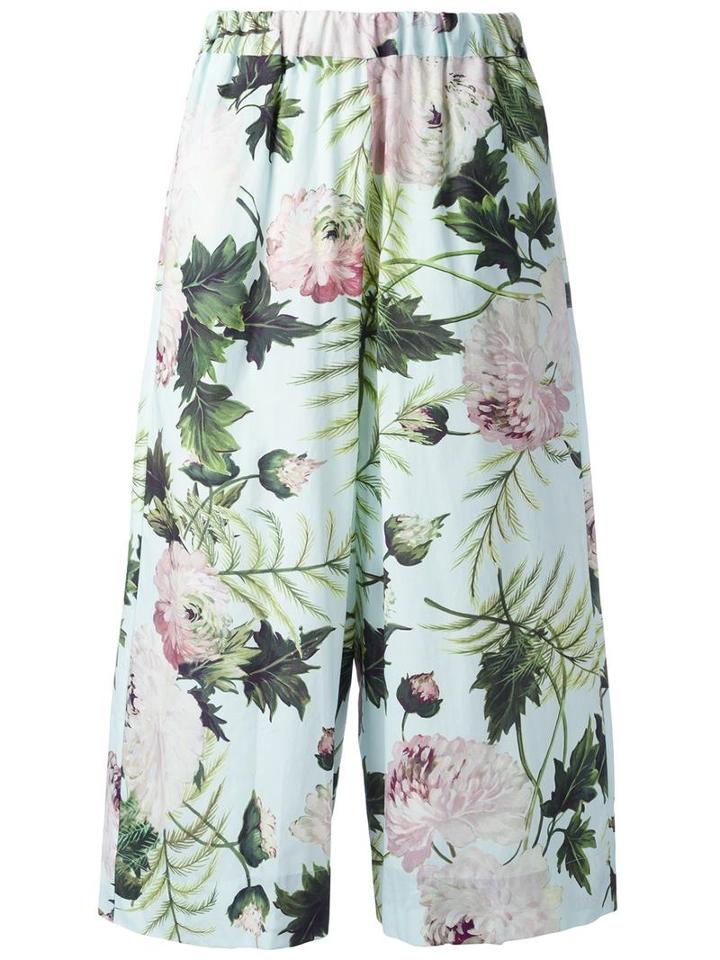 Antonio Marras Botanical Print Trousers, Women's, Size: 0, Cotton