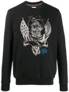 Paul Smith Caravel Embroidery Sweatshirt - Black