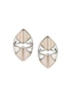 Camila Klein Triangle Earrings - Silver