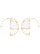Aurelie Bidermann 'bianca' Reversible Hoop Earrings