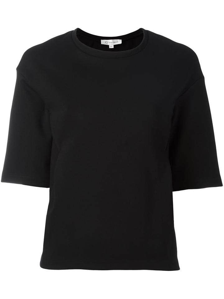 Io Ivana Omazic Short-sleeve T-shirt, Women's, Size: 42, Black, Polyamide/spandex/elastane/viscose