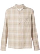 Cmmn Swdn Lead Checked Shirt - Brown