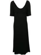Christian Dior Vintage 2000's Sweetheart Neck Dress - Black