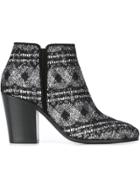 Giuseppe Zanotti Design Chunky Heel Ankle Boots - Black