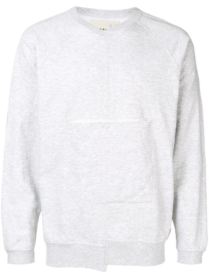 Corelate Asymmetrical Sweatshirt - Grey