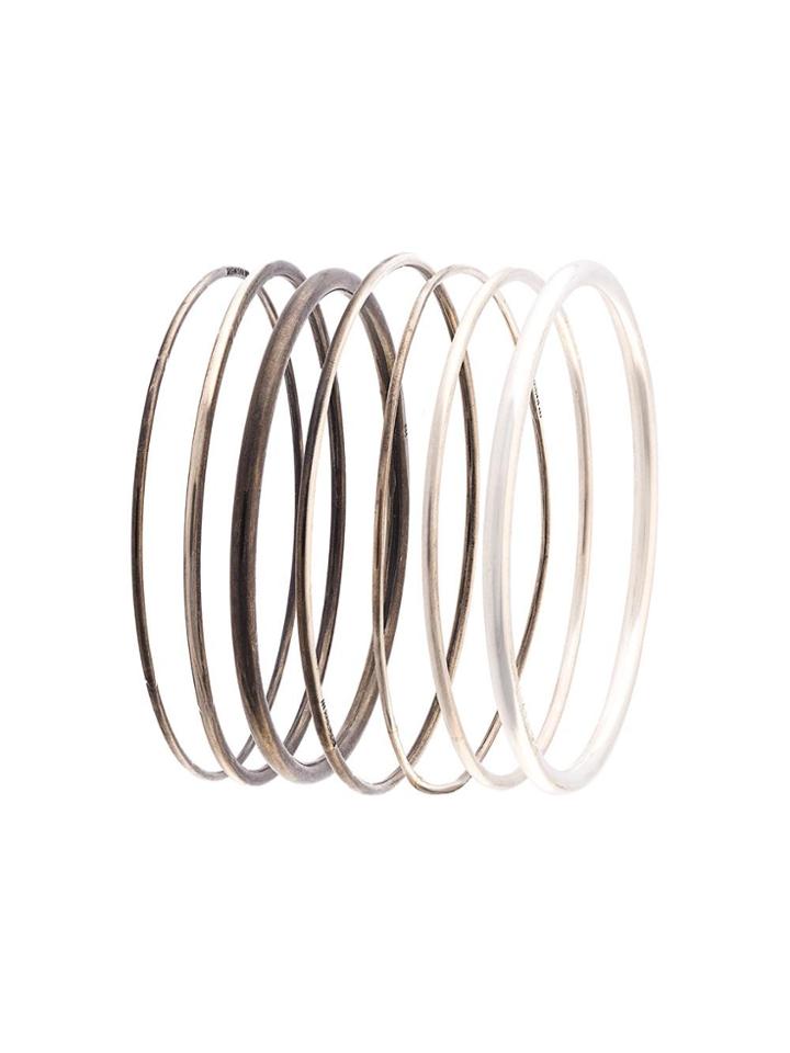 Ann Demeulemeester Bracelet Set - Metallic