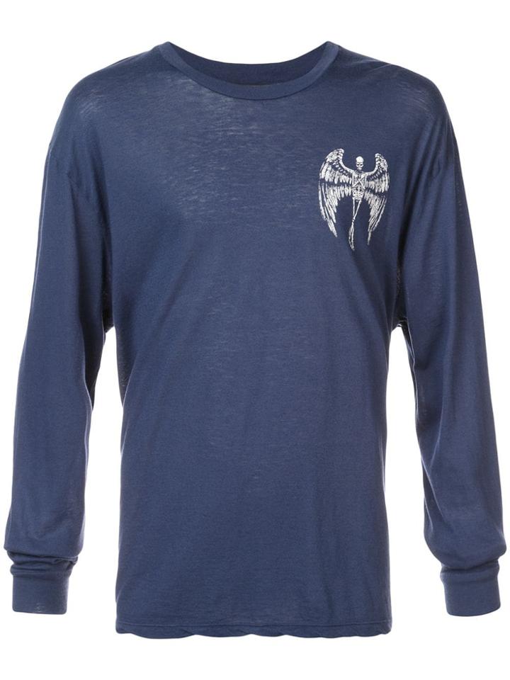 Adaptation Skeleton Angel Tee - Blue