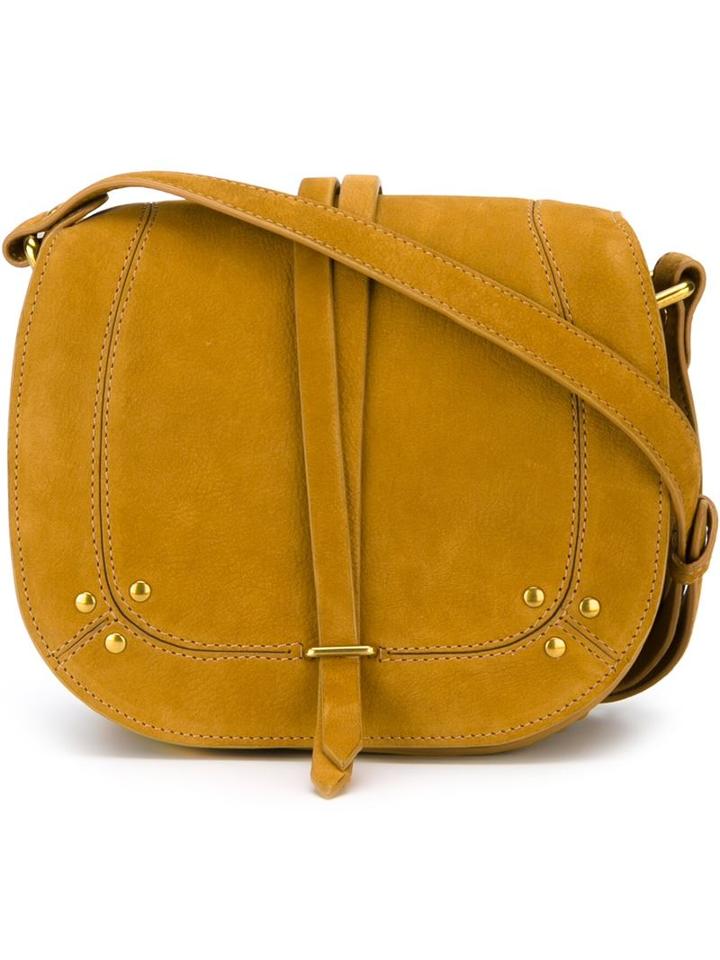 Jérôme Dreyfuss Victor Crossbody Bag, Women's, Nude/neutrals, Cotton/goat Skin