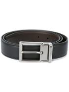 Tod's Reversible Belt, Men's, Size: 90, Black, Calf Leather