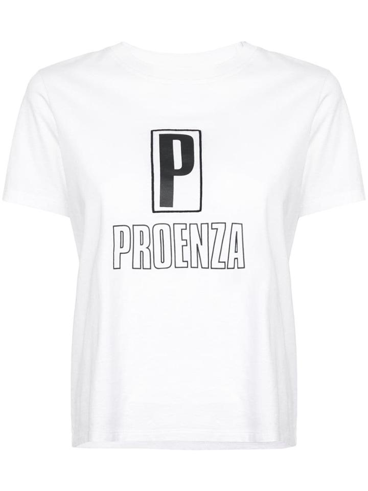 Proenza Schouler Pswl P Baby T-shirt - Black