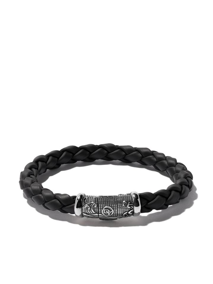 David Yurman Waves Woven Bracelet - Ssrbrblk