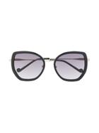 Liu Jo Ebony Oversized Sunglasses - Black