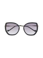 Liu Jo Ebony Oversized Sunglasses - Black