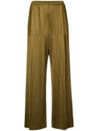 Simon Miller Pleated Trousers, Women's, Size: 4, Green, Triacetate/polycarbonite