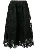 Simone Rocha Full Lace Skirt - Black