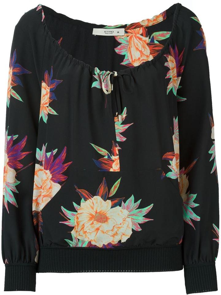 Etro Floral Pattern Blouse