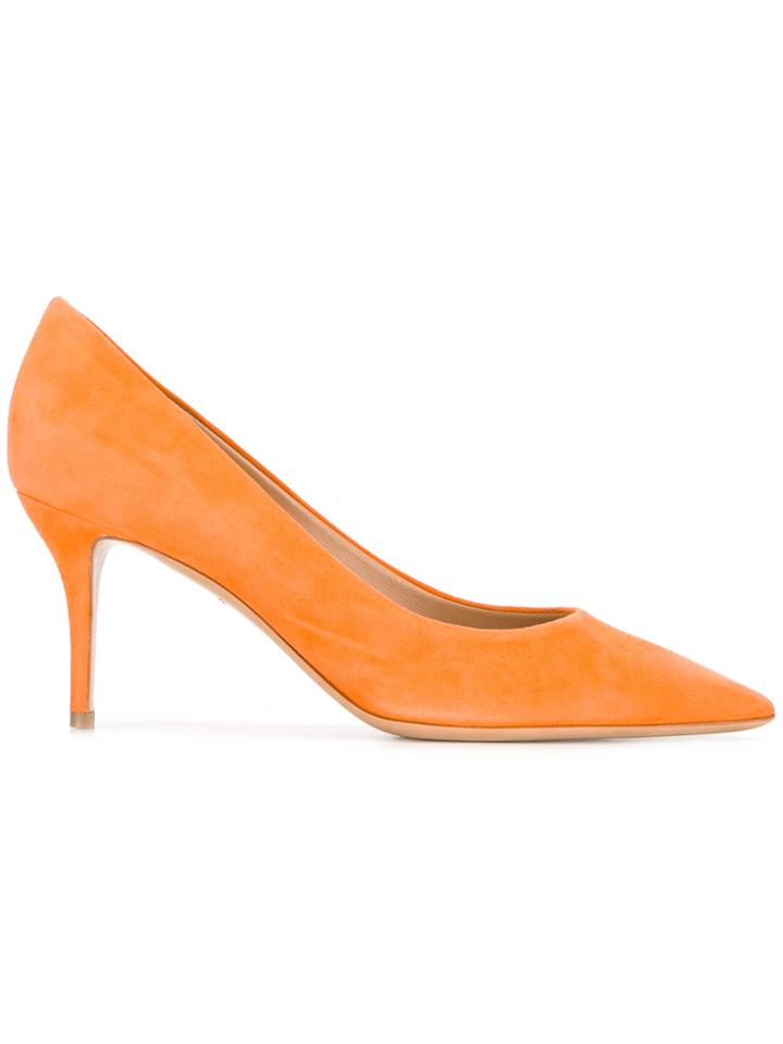 Salvatore Ferragamo Susi Pumps - Yellow & Orange