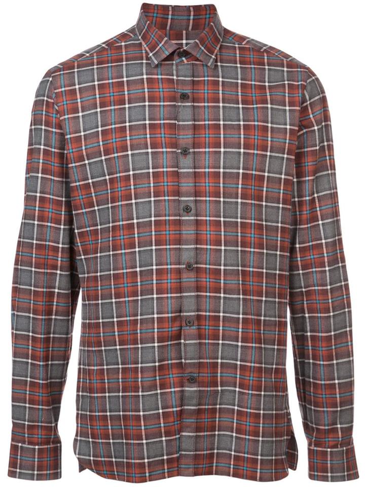 Lanvin Plaid Shirt - Red
