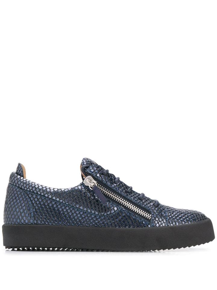 Giuseppe Zanotti Low-top Sneakers - Blue