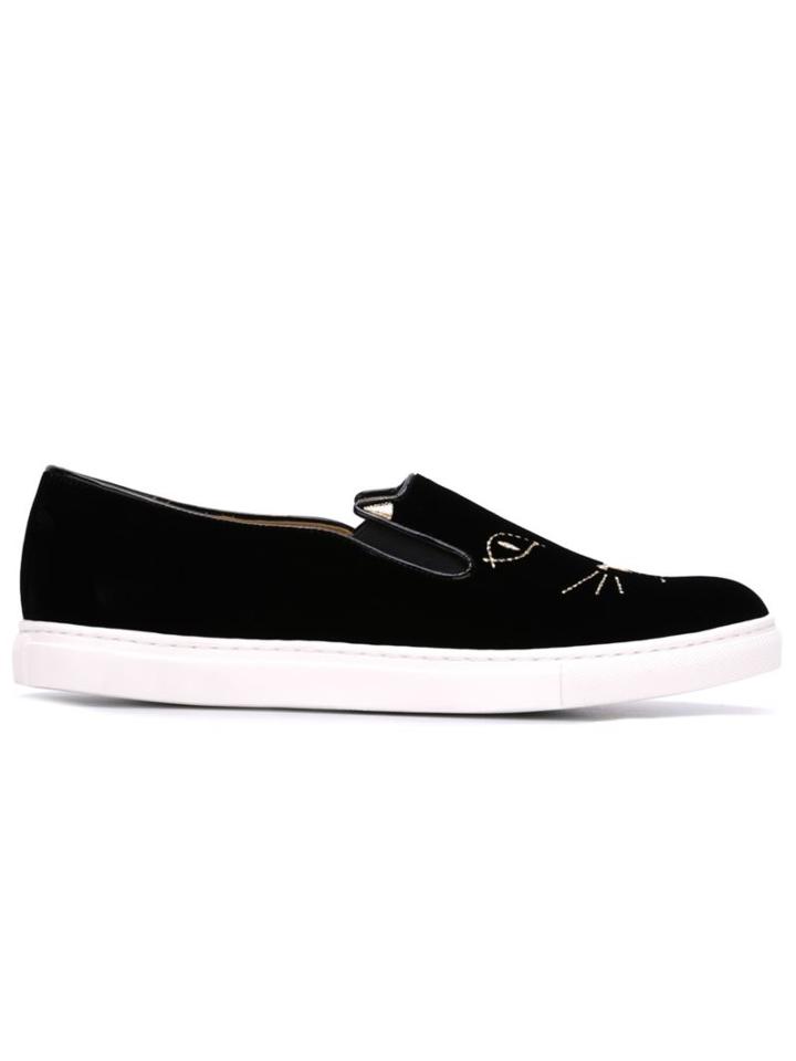 Charlotte Olympia 'cool Cats' Slip-on Sneakers