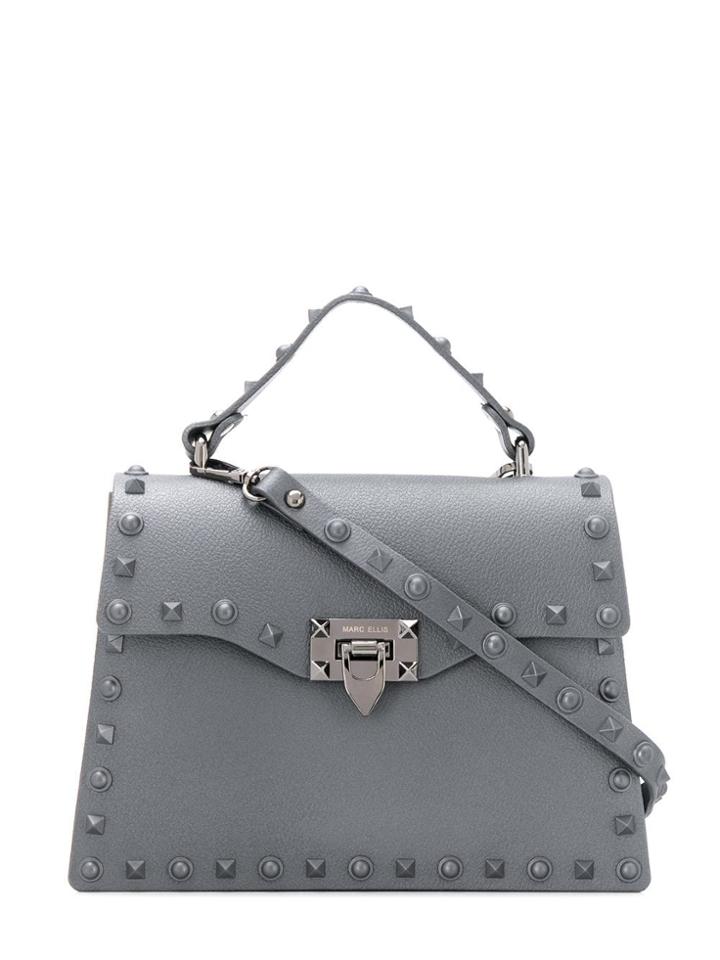 Marc Ellis Marc Ellis Flatmrock Gun Metal Leather/fur/exotic