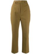 Rick Owens Cropped Bolans Trousers - Brown
