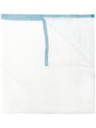Loro Piana Contrast Edge Scarf - White