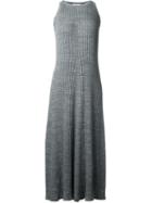 Astraet Ribbed Fitted Sleeveless Maxi Dress