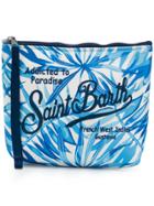 Mc2 Saint Barth Printed Wash Bag - Blue