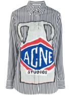 Acne Studios Ceramic Print Shirt - Black