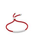 Monica Vinader Linear Coral Bracelet - Red