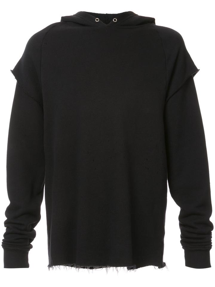 Enfants Riches Deprimes - Déconstruction Hoodie - Unisex - Cotton - M, Black, Cotton
