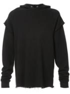 Enfants Riches Deprimes - Déconstruction Hoodie - Unisex - Cotton - M, Black, Cotton