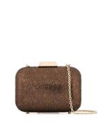 The Chic Initiative Nadia Clutch - Brown