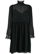 See By Chloé Long-sleeve Shift Dress - Black