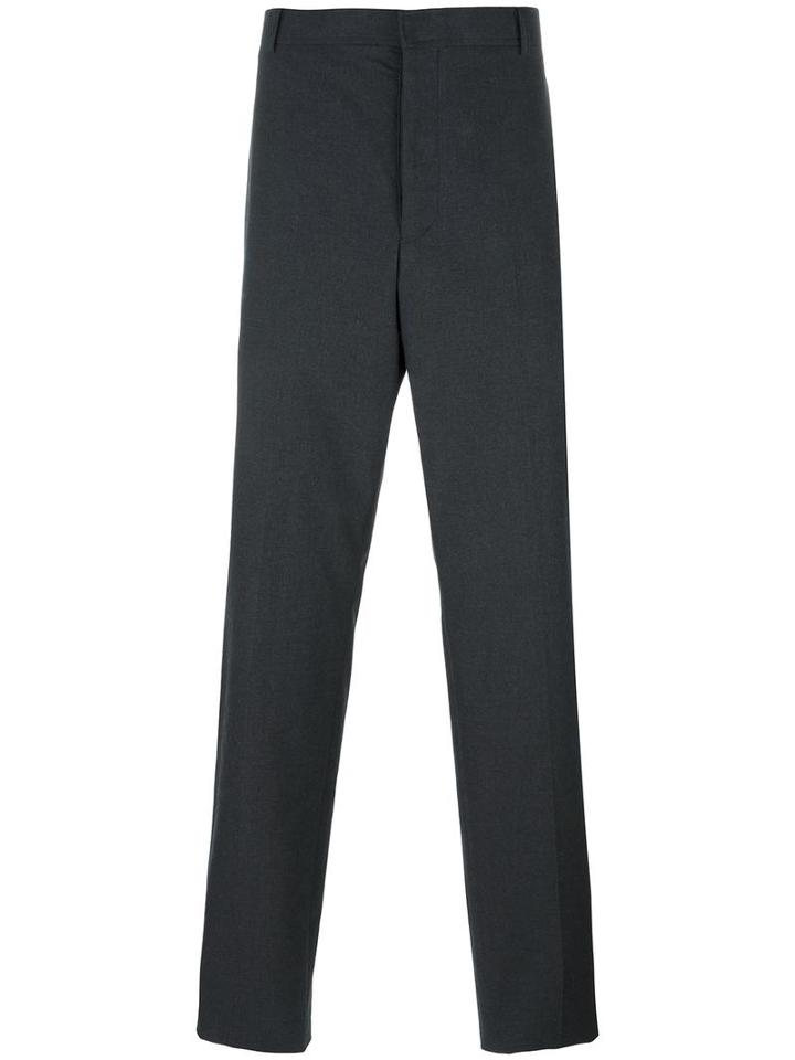 Tailored Classic Trousers, Men's, Size: 1, Grey, Cotton/cupro, Thom Browne